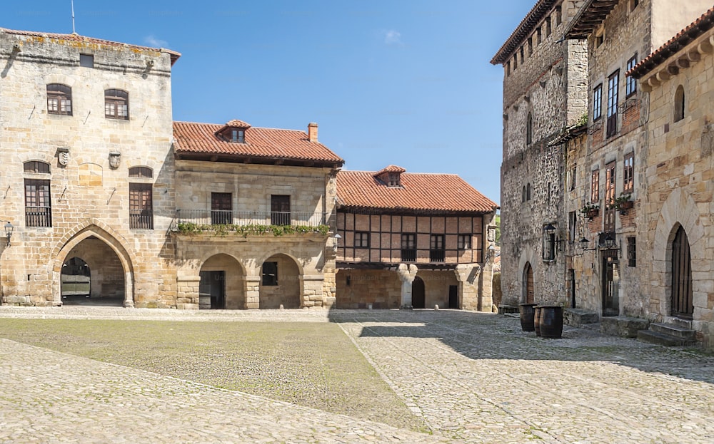 Village of Santillana del Mar in northern Spain