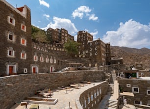 Rijal Almaa is a village located in Asir Region, Saudi Arabia. It locates 45 km away from Abha. ... In January 2018, the Saudi Commission for Tourism and National Heritage (SCTH) has given Rijal Almaa file to the UNESCO World Heritage Center.