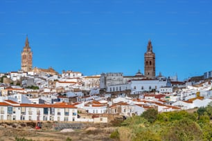 헤레스 데 로스 카바예로스(Jerez de los Caballeros), 바다호스(Badajoz)의 도시, 스페인의 엑스트레마두라(Extremadura).