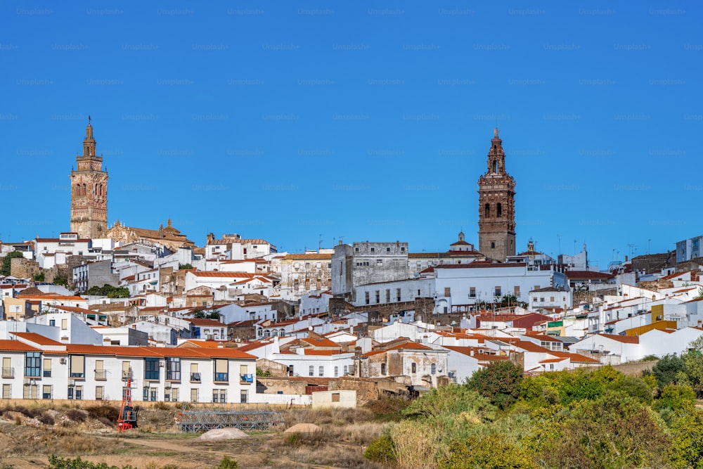 Jerez de los Caballeros, City at Badajoz, Extremadura in Spain.