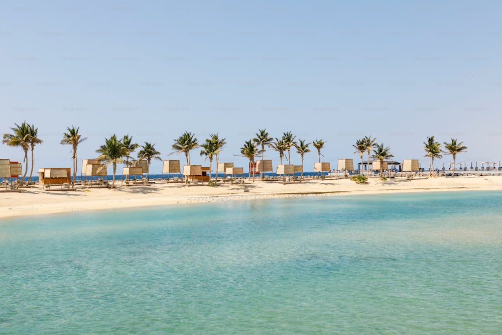 サウジアラビア、ジェッダのコーニッシュのビーチ