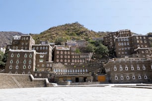 Rijal Almaa is a heritage village located in Asir Region, Saudi Arabia. It locates 45 km away from Abha.