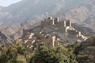 The village of Thee Ain in Al-Baha, Saudi Arabia is a unique heritage site that includes old archaeological buildings