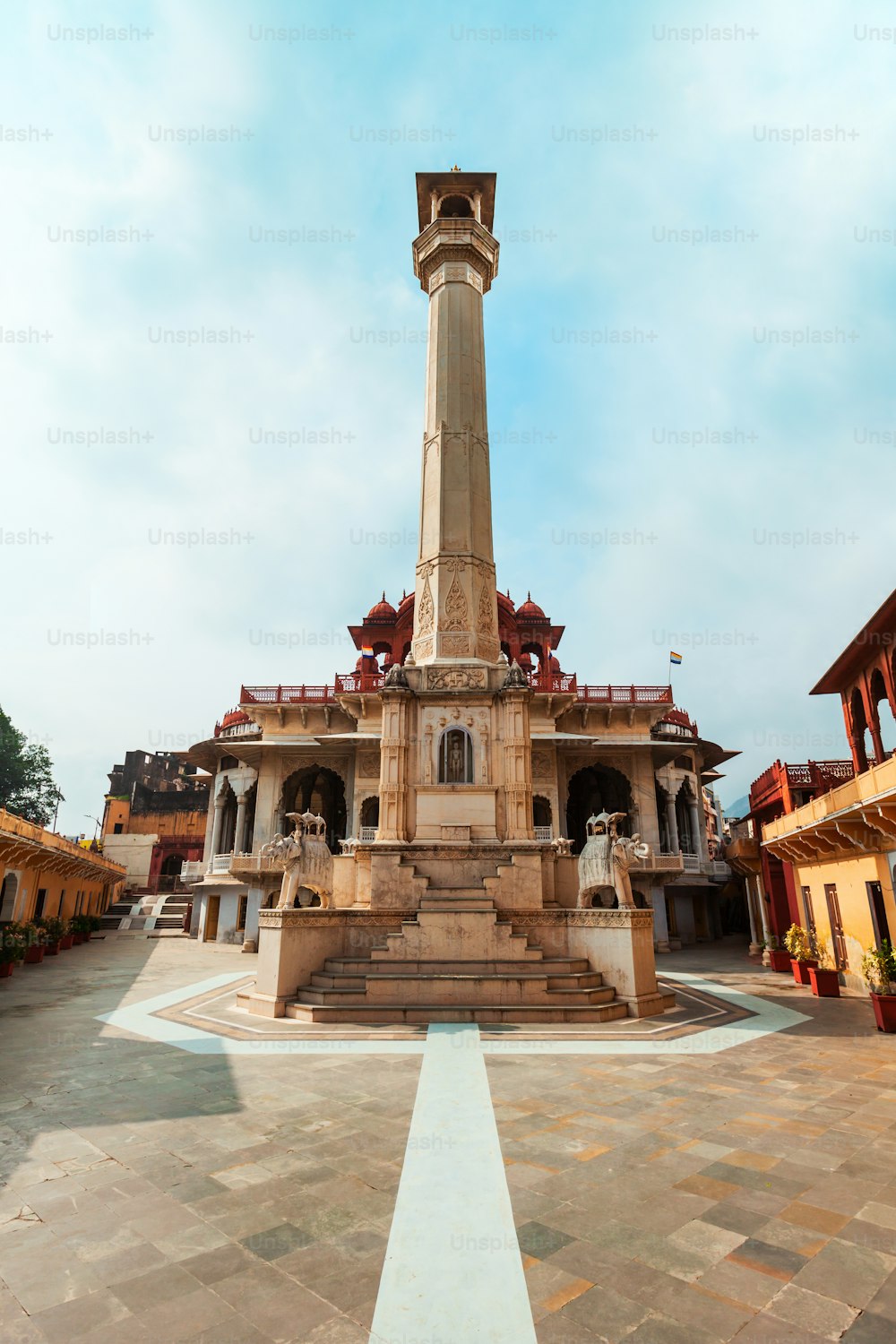 Digamber Jain Temple or Soniji Ki Nasiyan is a main jain temple in Ajmer city in Rajasthan state of India