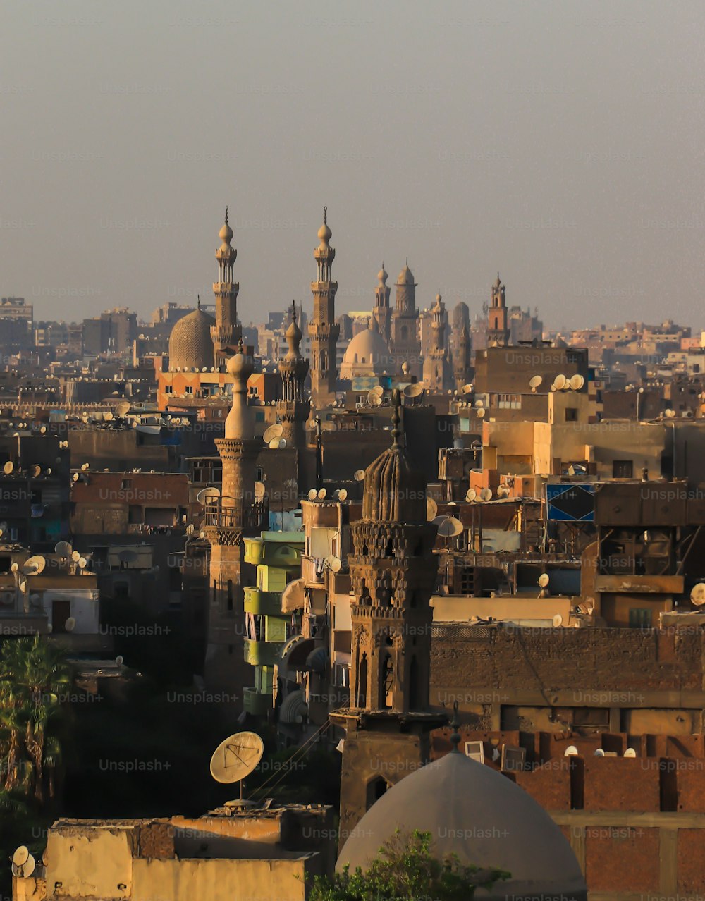 Ein wunderschöner Blick auf Kairo, Ägypten