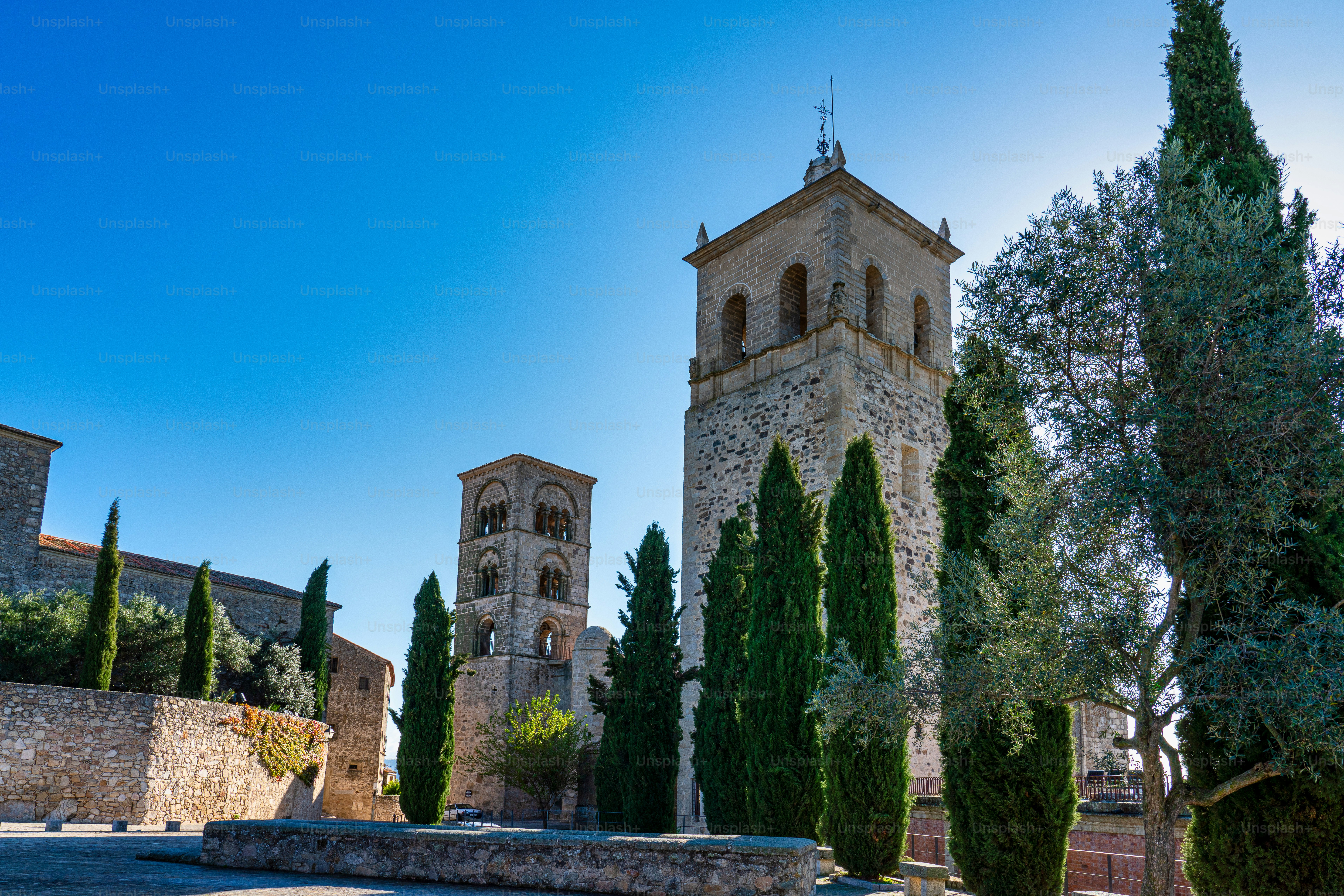 Iglesia de Santa María la Mayor en Trujillo Provincia de Cáceres, Extremadura, España
