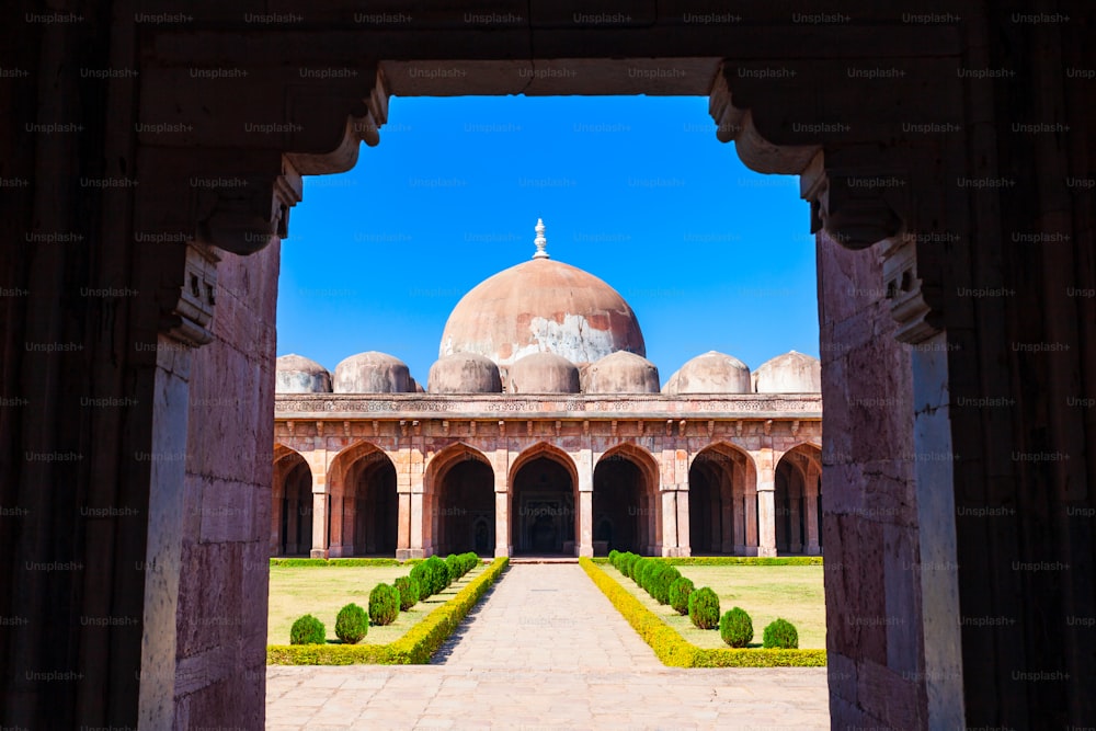 Jami Masjid is a mosque in Mandu ancient city in Madhya Pradesh state of India