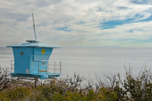 El mirador de la playa estatal en Malibú, California