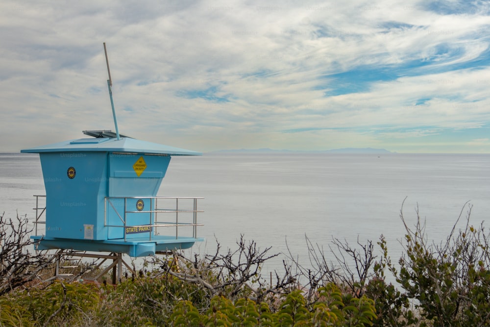 El mirador de la playa estatal en Malibú, California