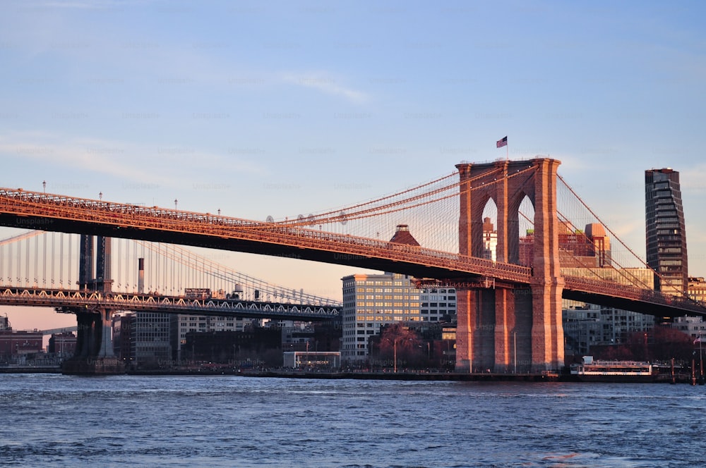Brooklyn Bridge , Manhattan
,New York City
