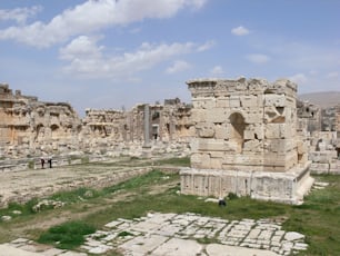 Tempel des Jupiter und des Bacchus im Libanon