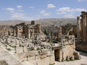 Temple de Jupiter et Bacchus au Liban