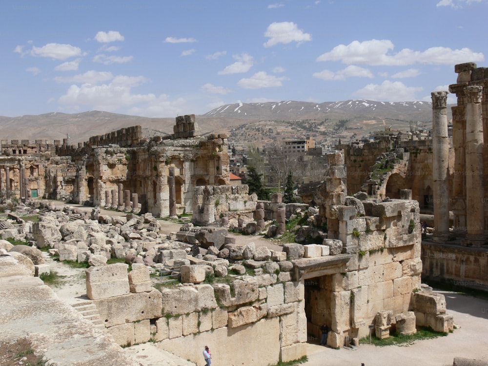 Temple of Jupiter and Bacchus in Lebanon