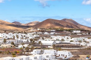 Village Uga sur l’île canarienne de Lanzarote, Espagne