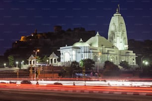 Birla Mandir (Laxmi Narayan) is a Hindu temple in Jaipur, India