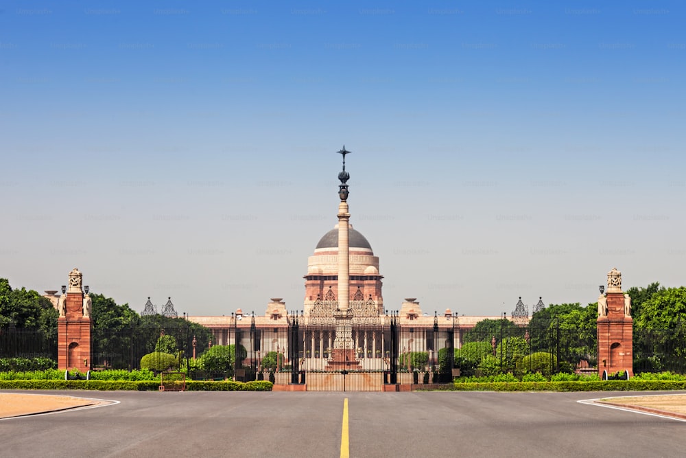 Rashtrapati Bhavan ist der offizielle Sitz des indischen Präsidenten