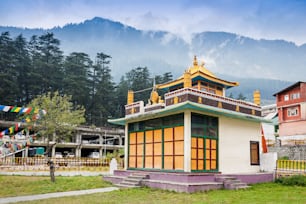 Tibetan monastery in Manali, Himachal Pradesh, India