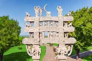 Sanchi Stupa is located at Sanchi Town, Madhya Pradesh state in India