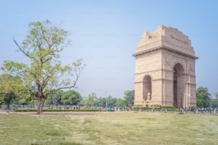 Canopy and India Gate in New Delhi, India