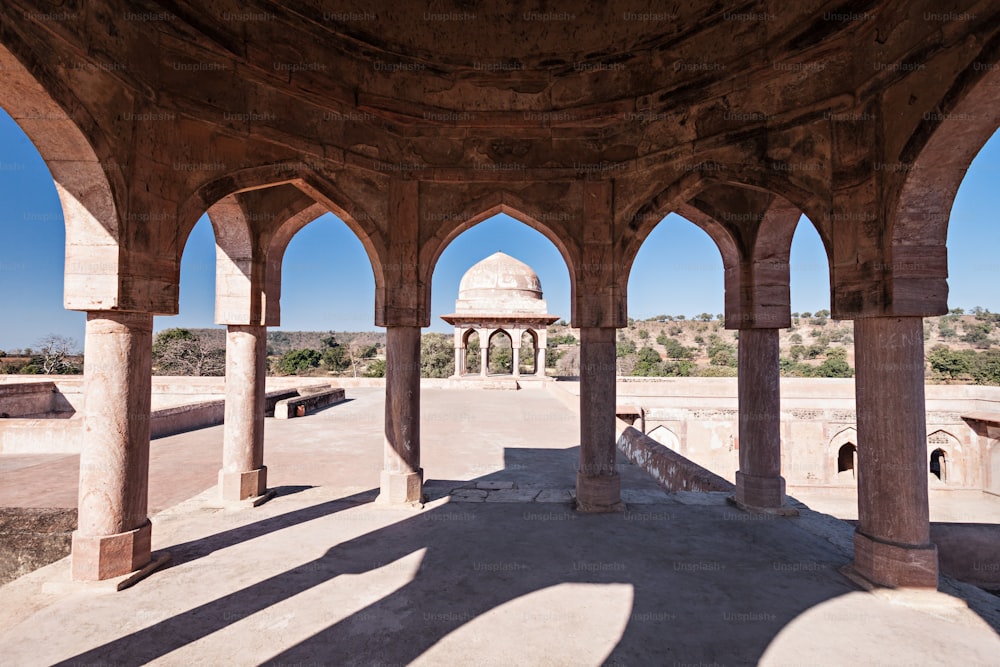 Rupmati Pavilion in Mandu, Madhya Pradesh, India