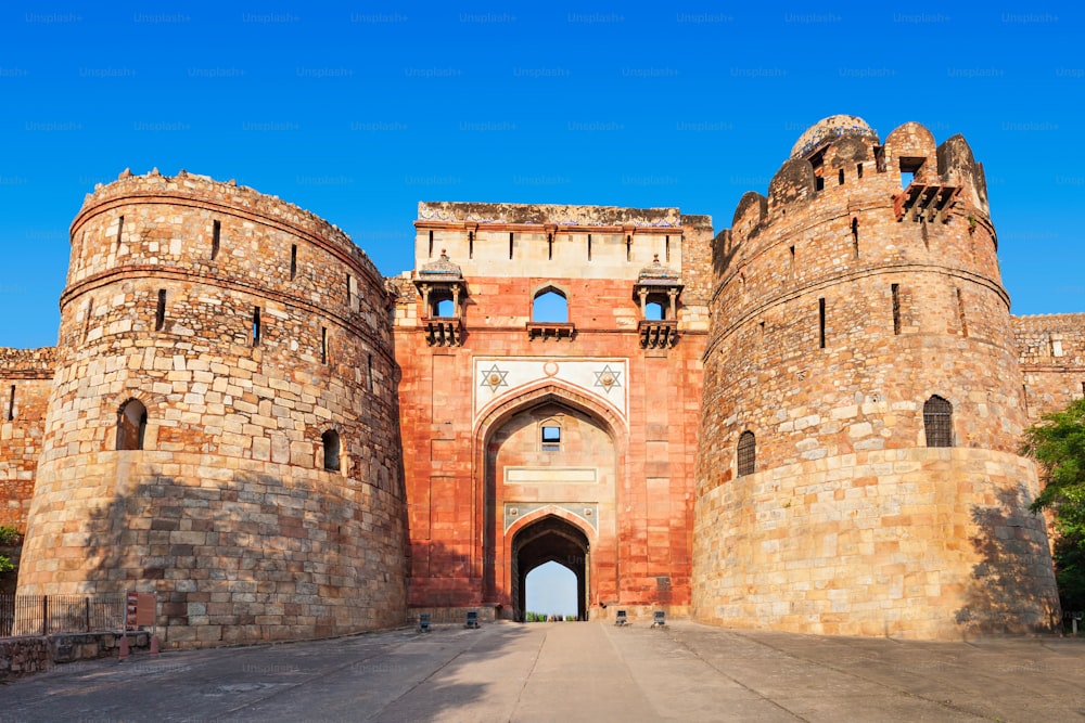 Purana Qila ist die älteste Festung unter allen Festungen in Delhi