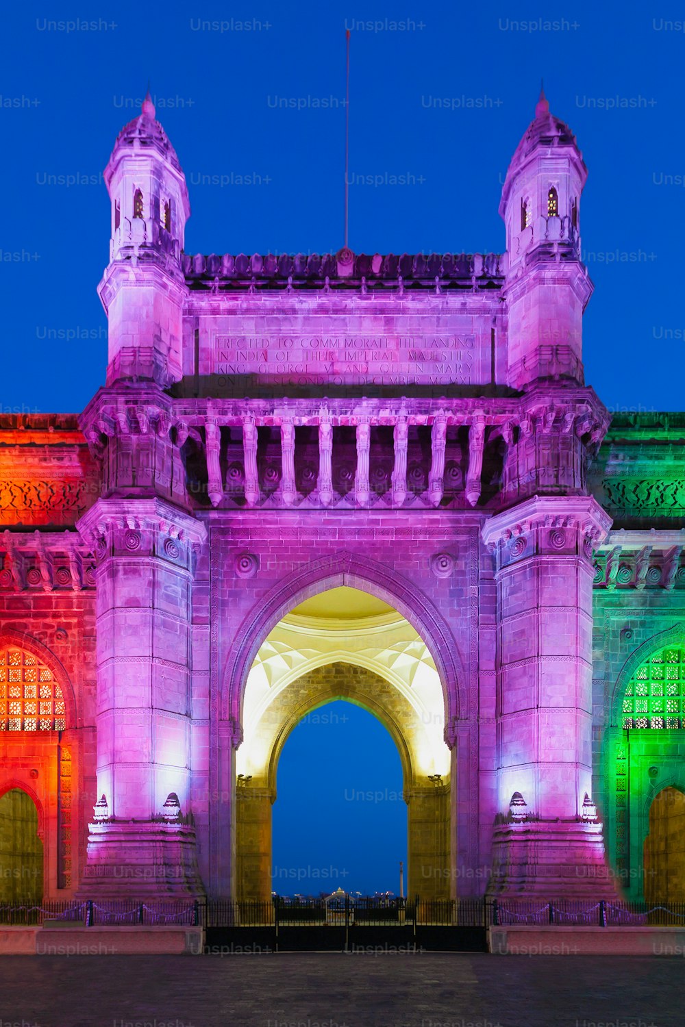 Portal da Índia na cidade de Mumbai na Índia
