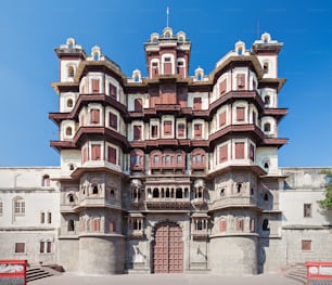 Rajwada è un palazzo storico nella città di Indore, in India