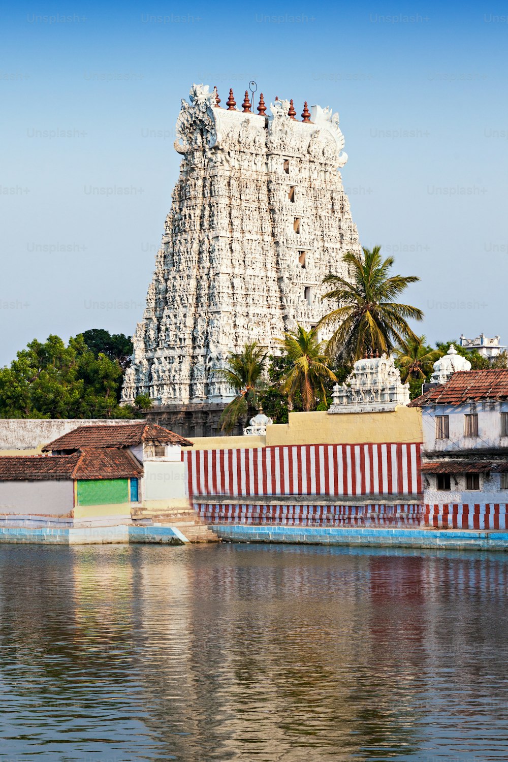 タヌマラヤン寺院スシンドラム、カニャクマリ、タミルナードゥ州、インド