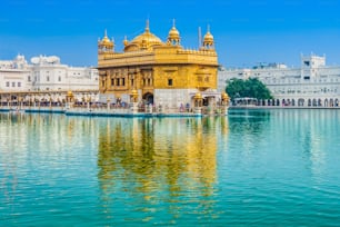 Golden Temple (Harmandir Sahib) in Amritsar, Punjab, India