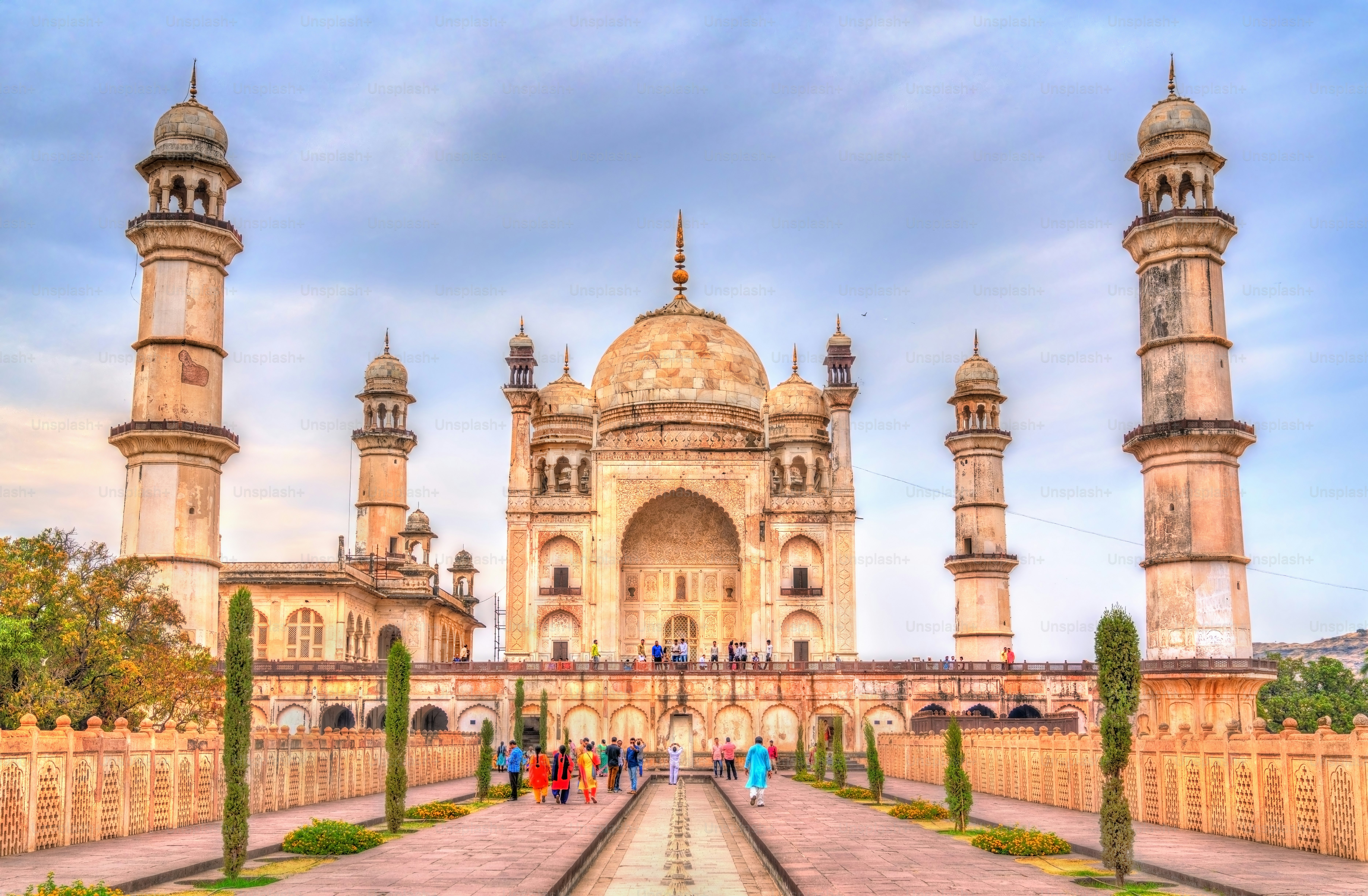 Bibi Ka Maqbara Tomb, also known as Mini Taj Mahal. Aurangabad - Maharashtra, India