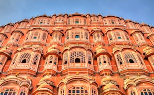 Hawa Mahal 또는 Palace of Winds in Jaipur - 라자스탄, 인도