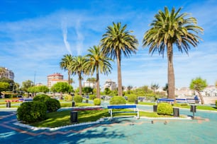 Jardins de Piquio ou Jardines de Piquio dans la ville de Santander, région de Cantabrie en Espagne