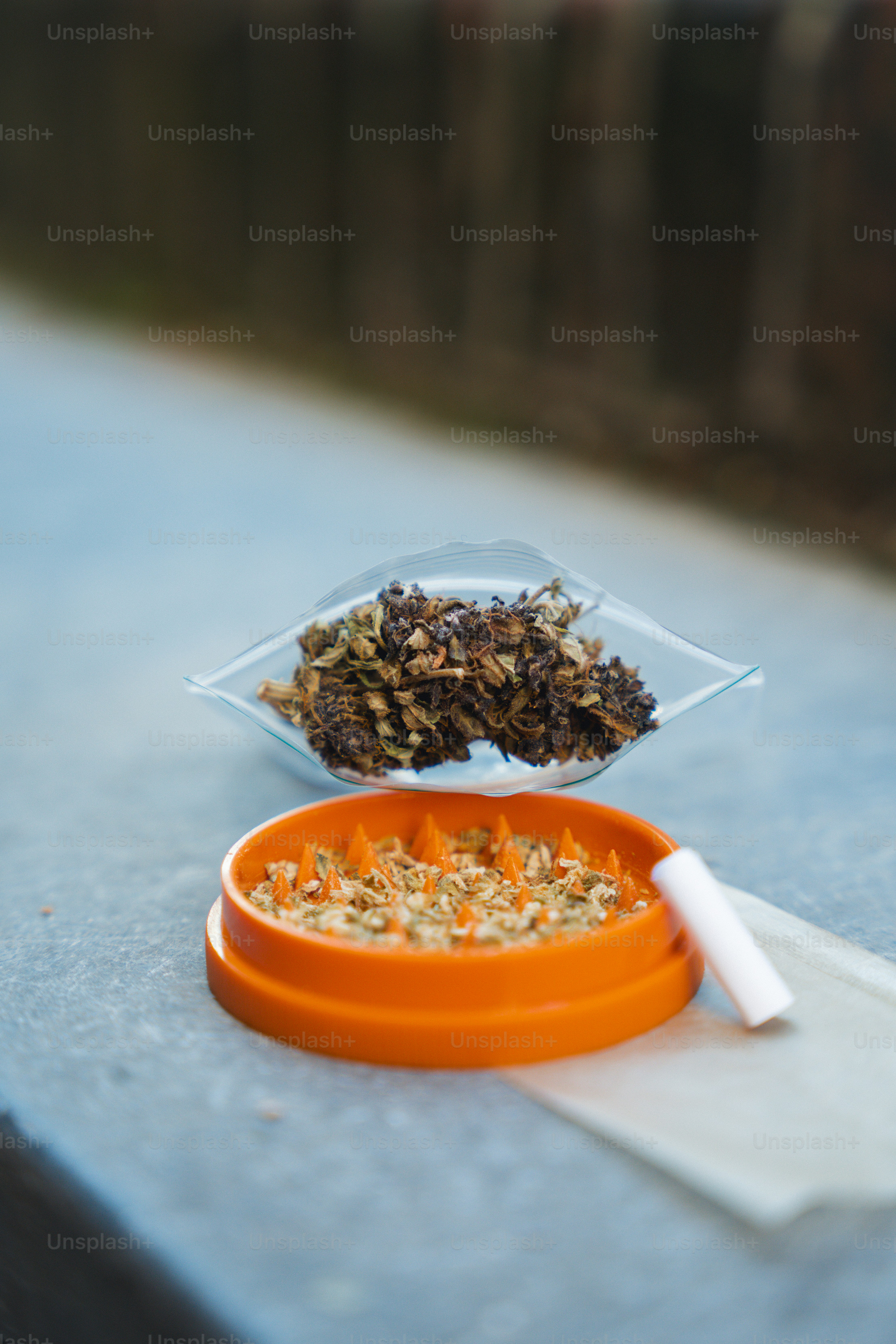 a bowl of food sitting on top of a table