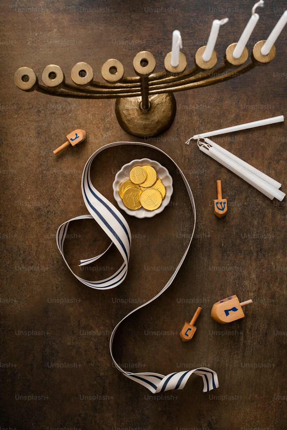 a bunch of items that are on a table