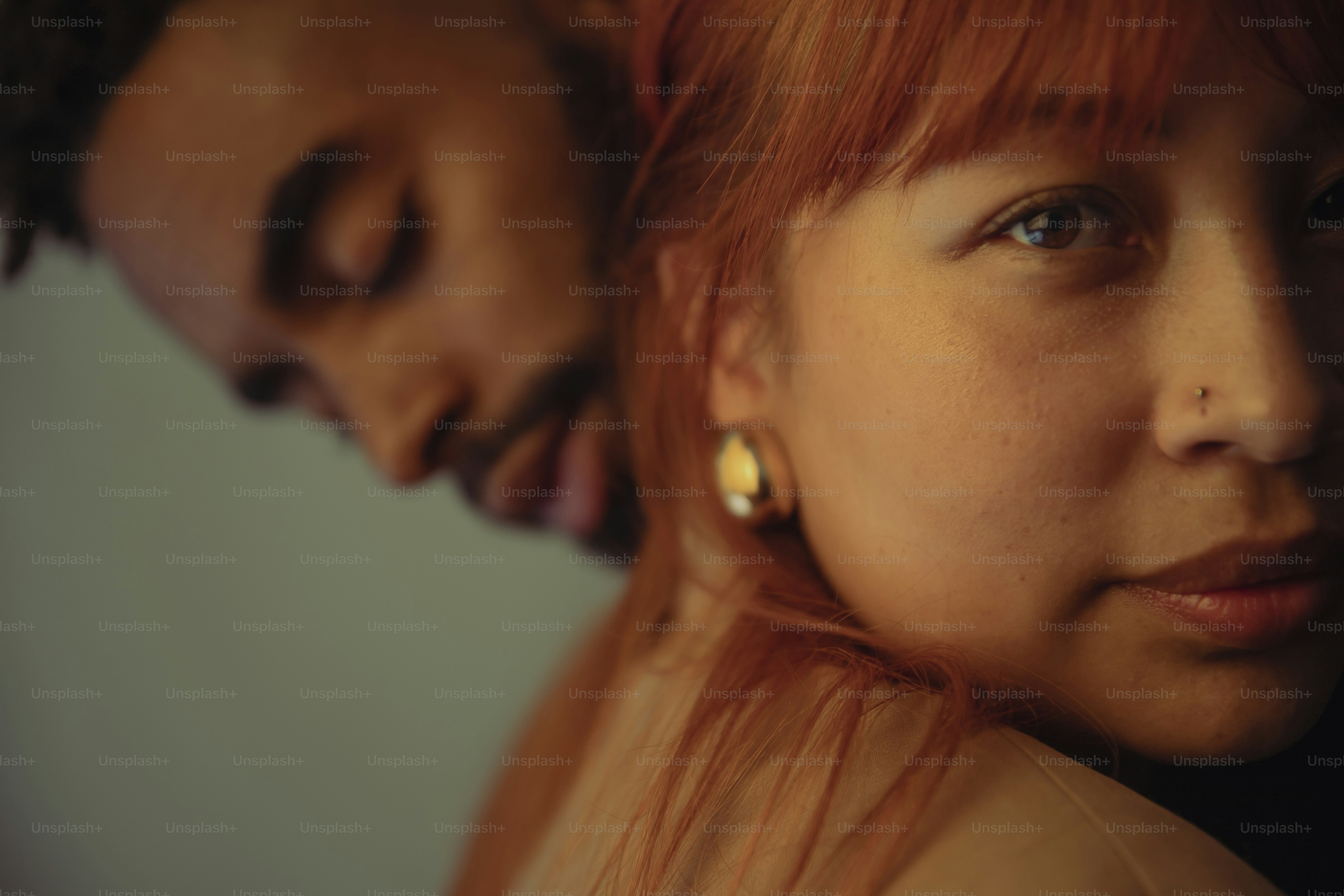 A close up of two people with red hair photo – Together Image on Unsplash