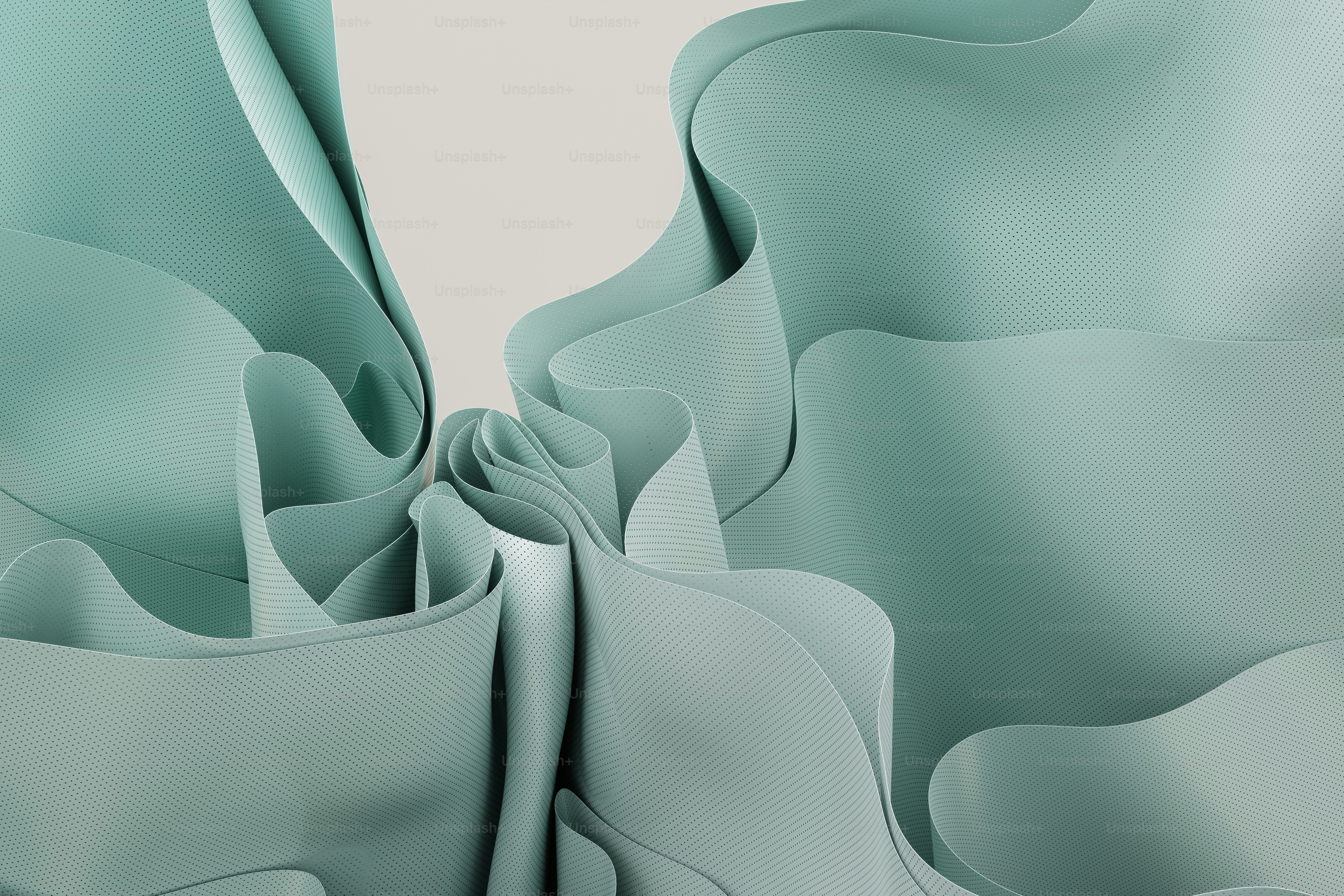 an abstract photo of a blue fabric