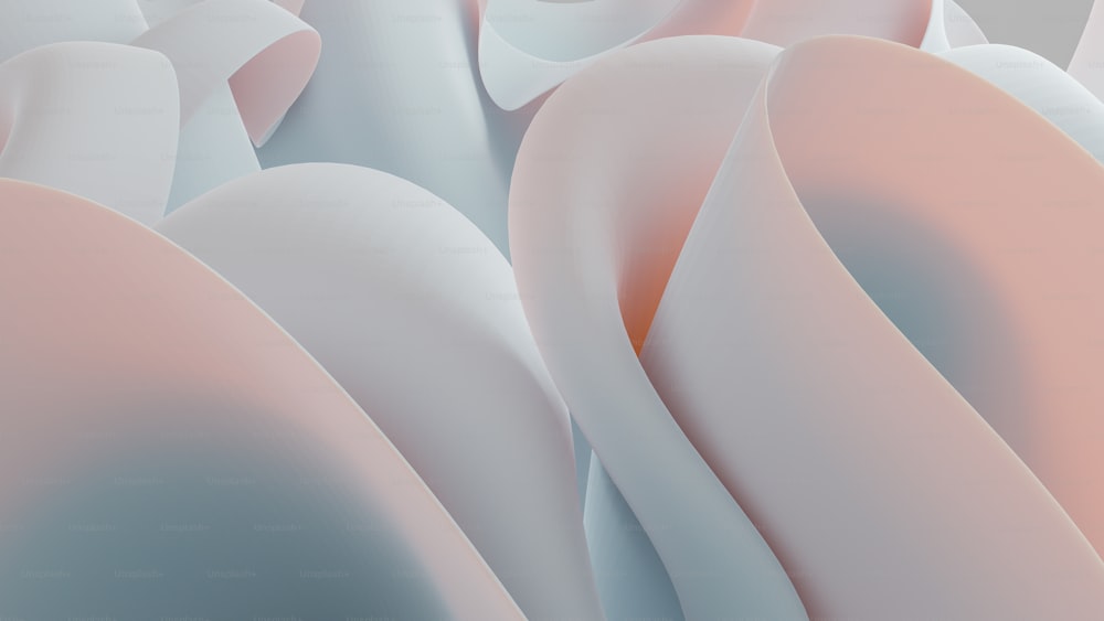 a close up of a white and pink background