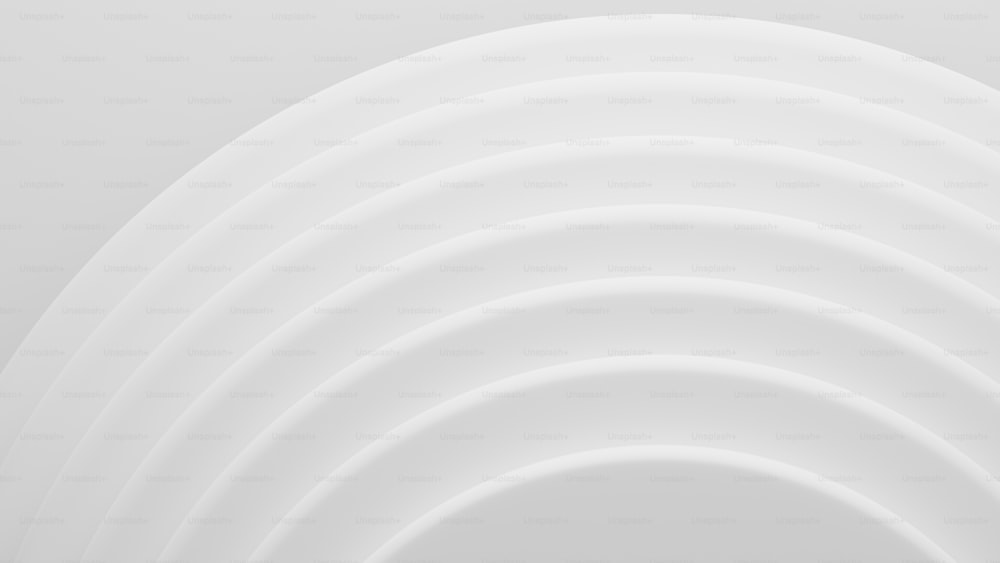 an abstract white background with curved lines