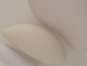 a close up of a white object on a wall