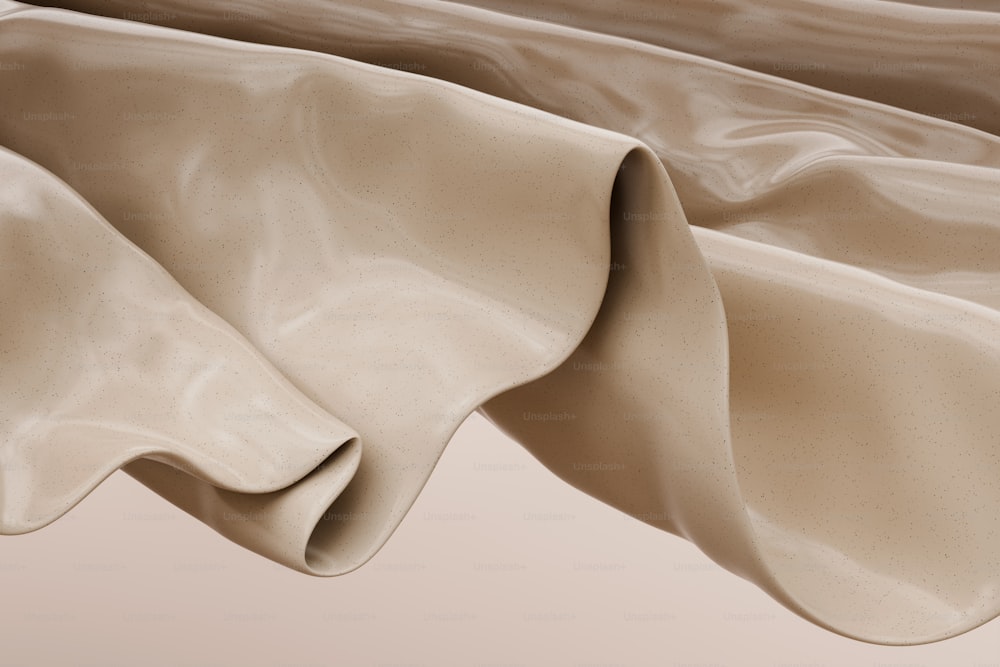 Una vista ravvicinata di un tessuto beige