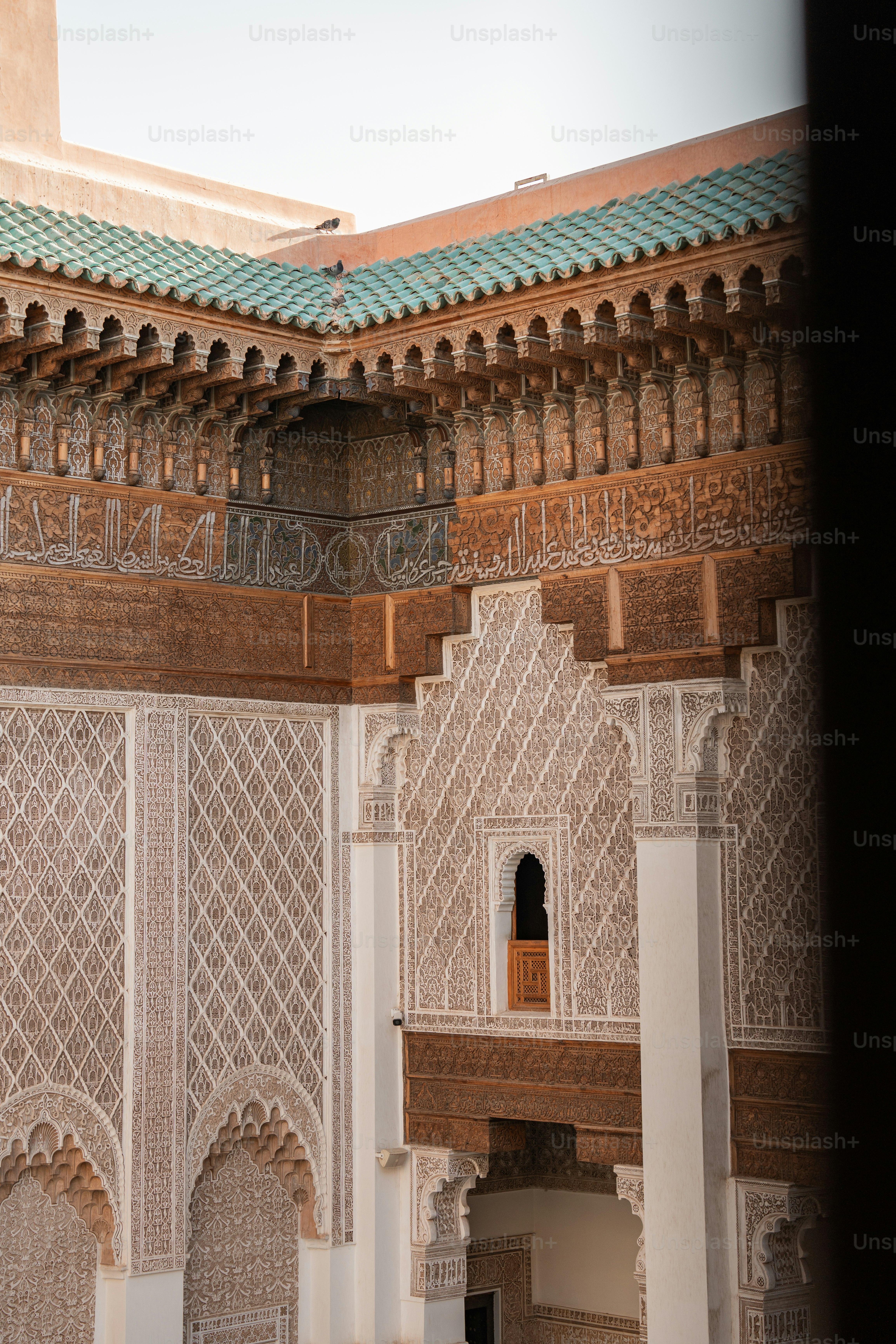 a building that has a clock on the side of it