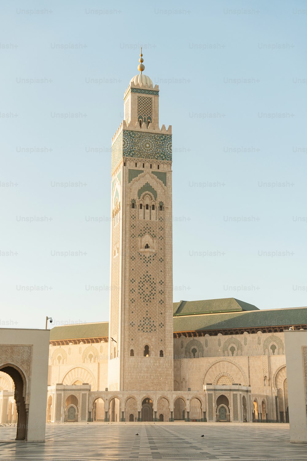 a tall clock tower towering over a city