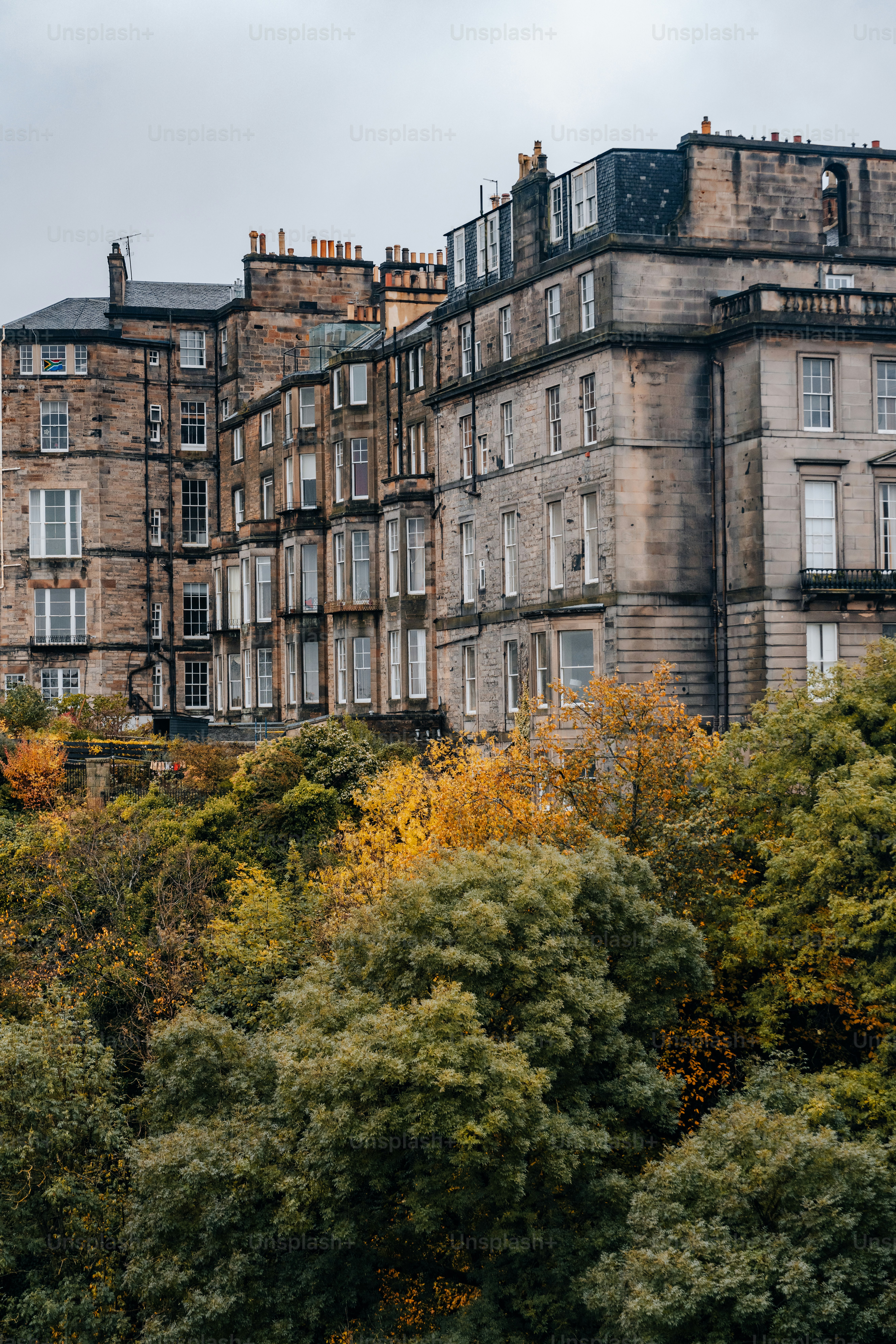 a very tall building with lots of windows
