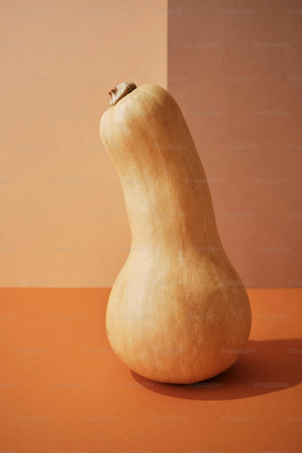 a large white squash sitting on top of a table