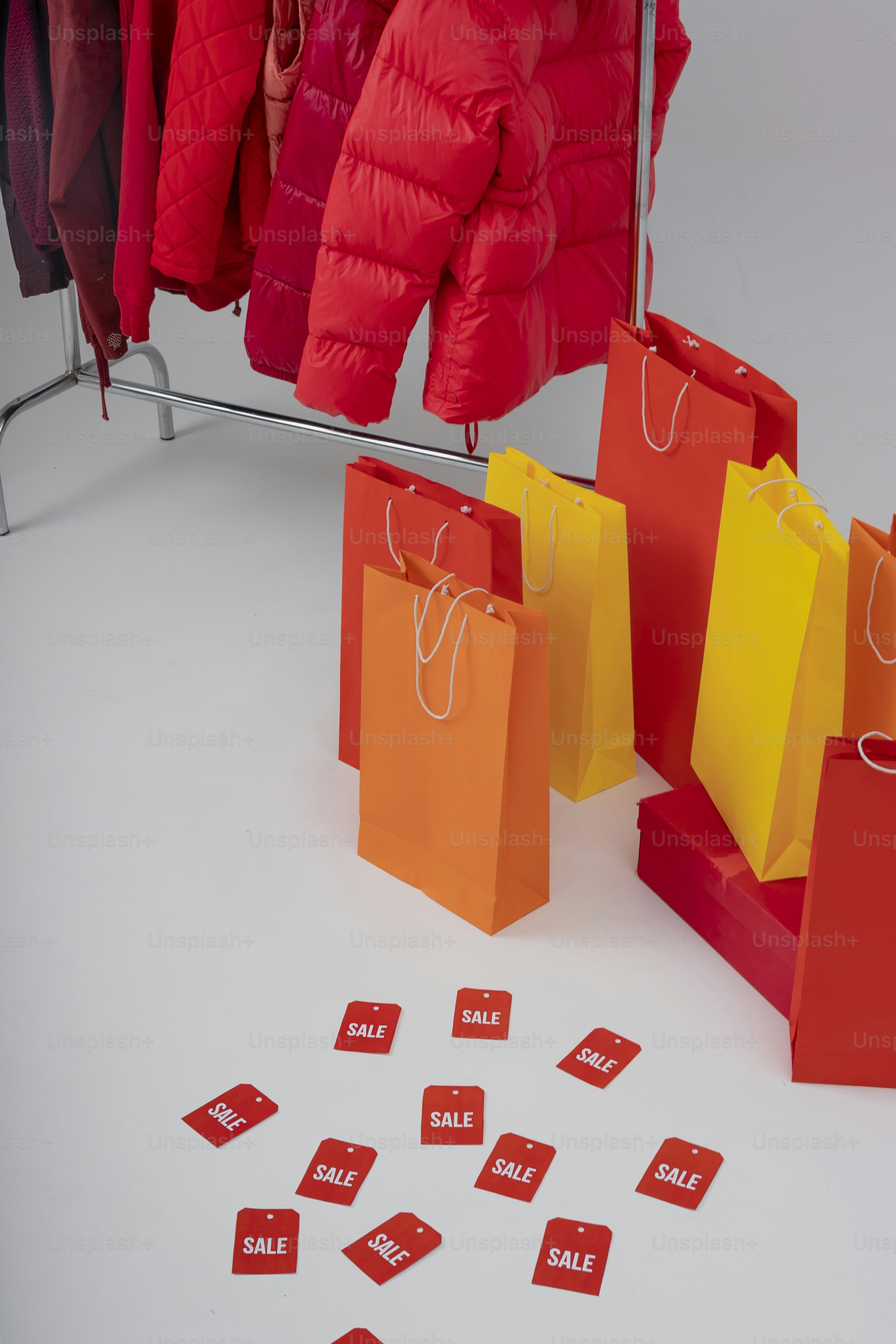 a bunch of bags that are sitting on the ground