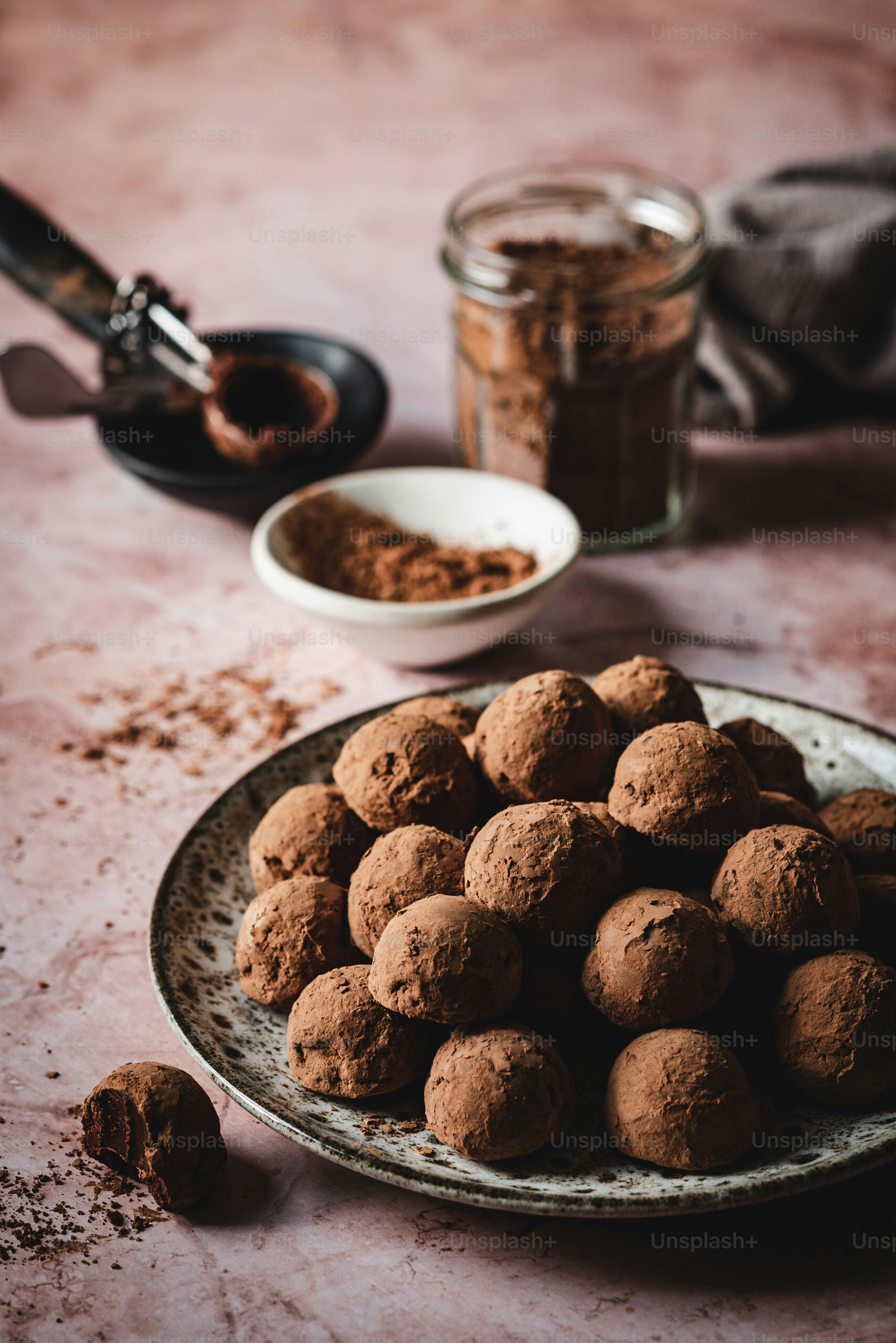 chocolate truffles