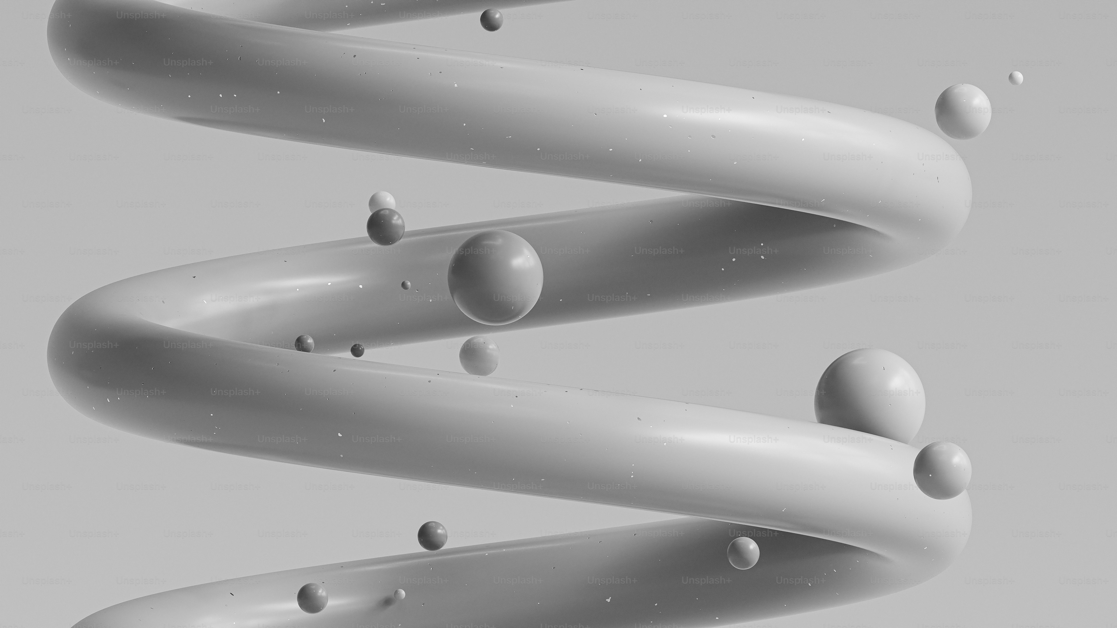 un tas de bulles flottant dans l’air