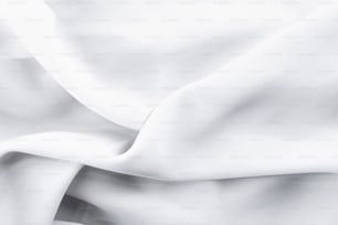 a close up view of a white fabric