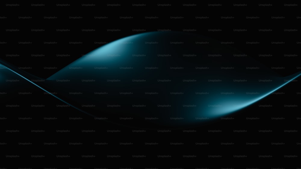 a black background with a blue swirl in the middle
