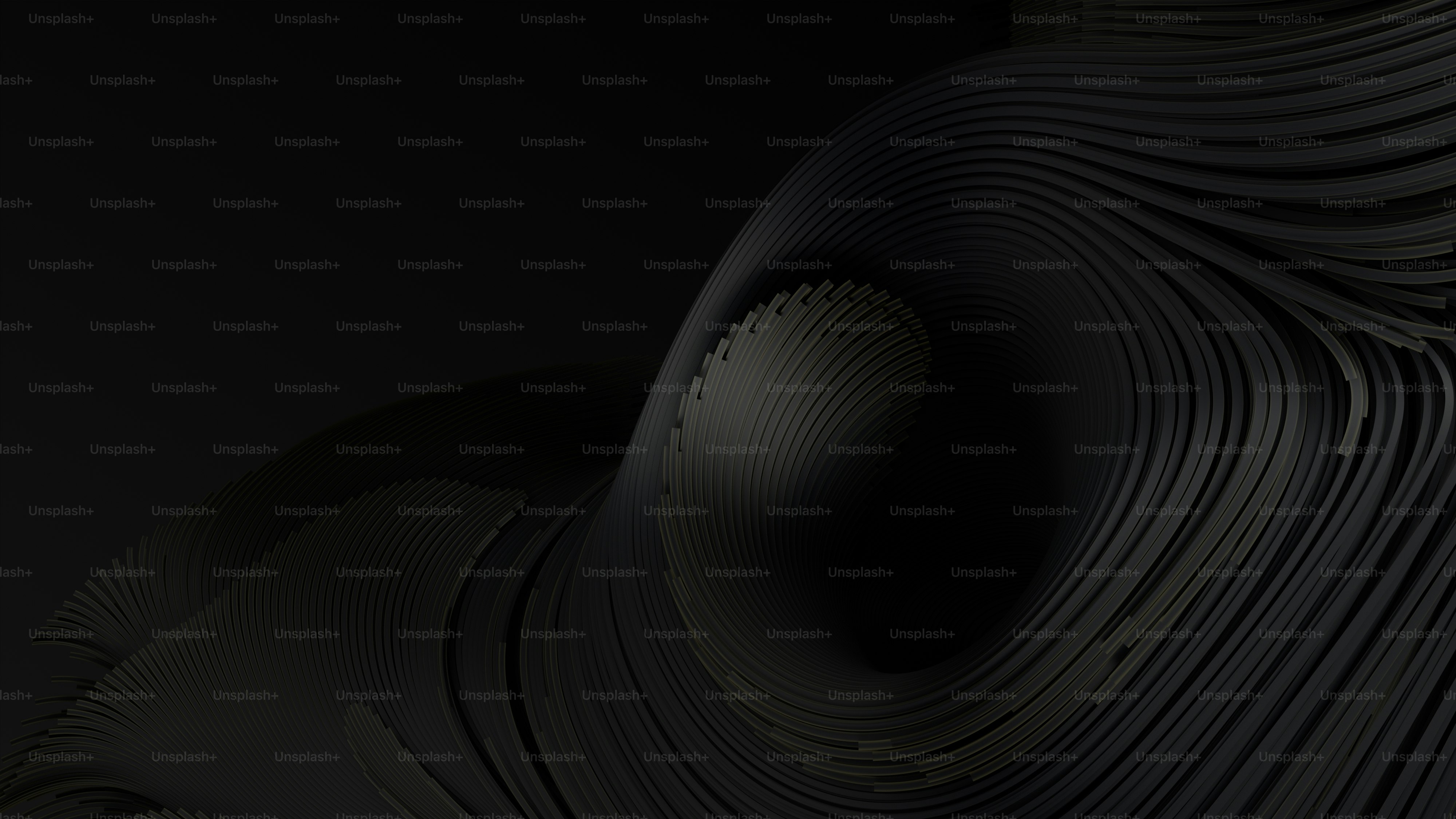 a black and white photo of a curved object